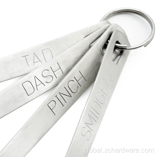 Tad Dash Pinch Smidgen Measuring Spoons Square Mini Tablespoon Metal Spoons And Cups Set Supplier